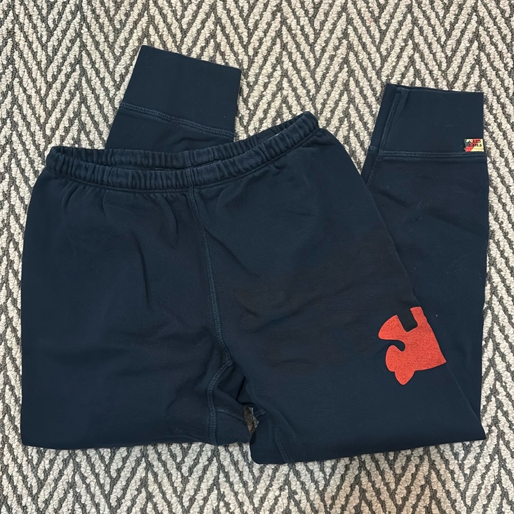 Free city crop sweatpants joggers size S